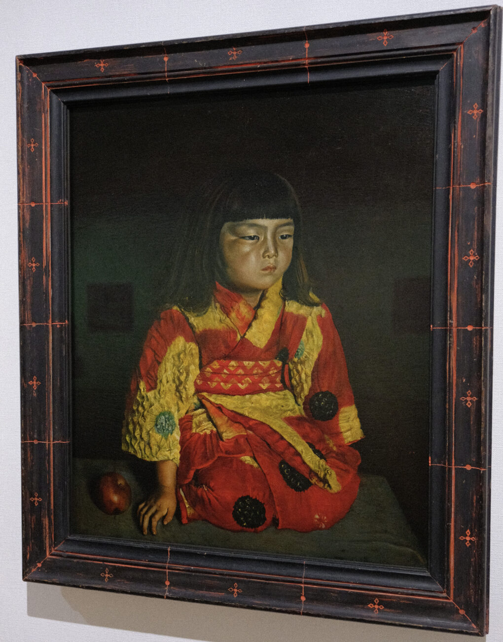 Kishida Ryusei    Portrait of Reiko Sitting  