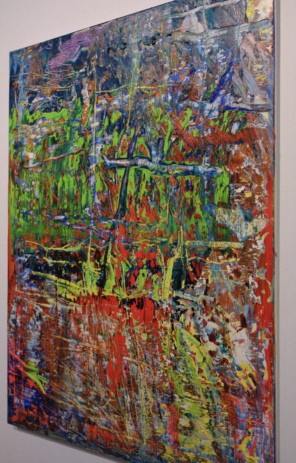 Gerhard Richter  ゲルハルト・リヒター展　　アブストラクト・ペインティング［CR949-3］　2017 　120×85　  油彩、キャンパス