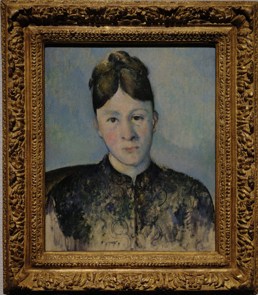 Paul Cezanne  ポール・セザンヌ　セザンヌ夫人の肖像