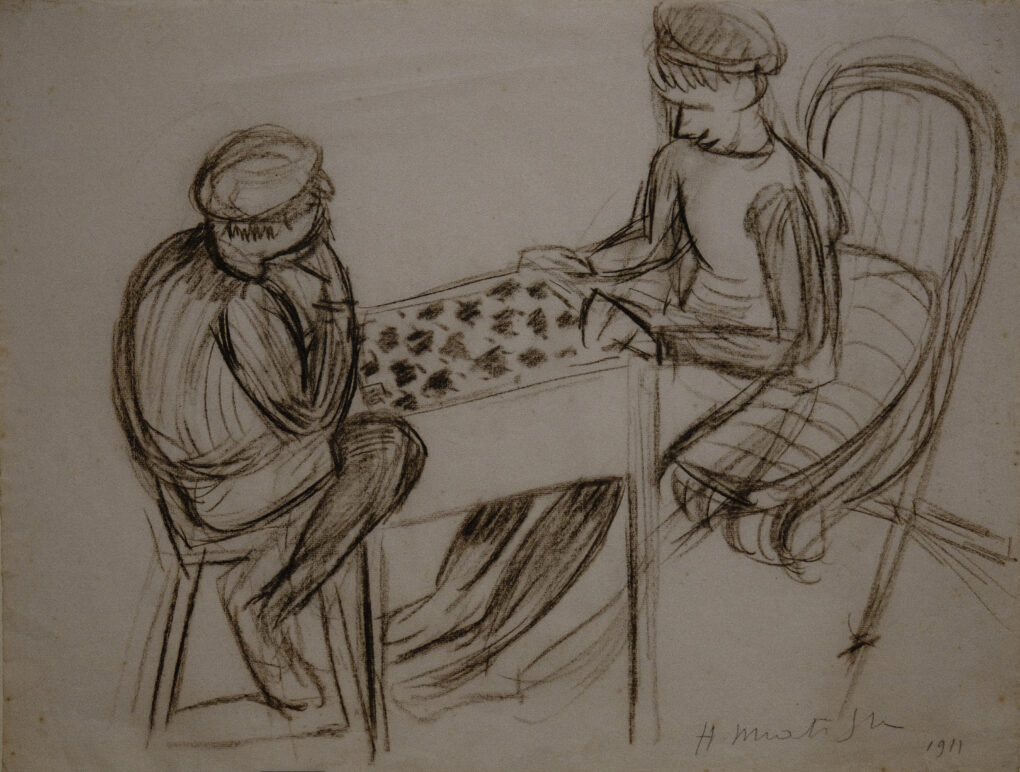 Henri Matisse  アンリ・マティス  　チェッカーをする二人の少年たち