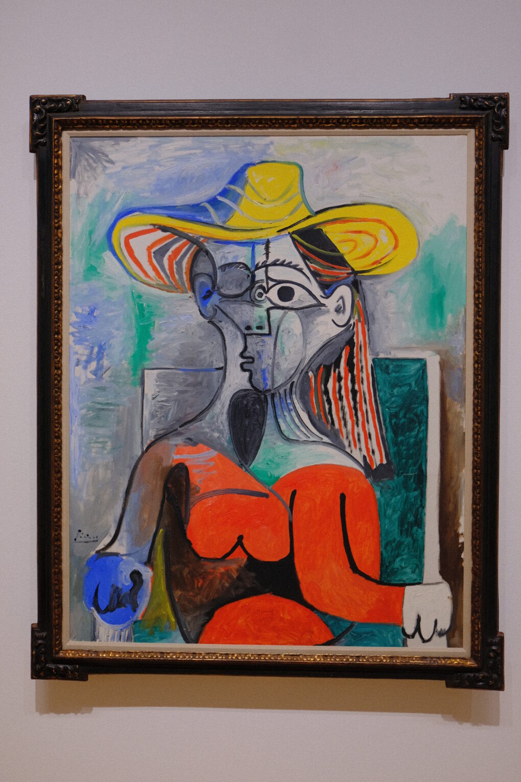 PICASSO 　帽子の女