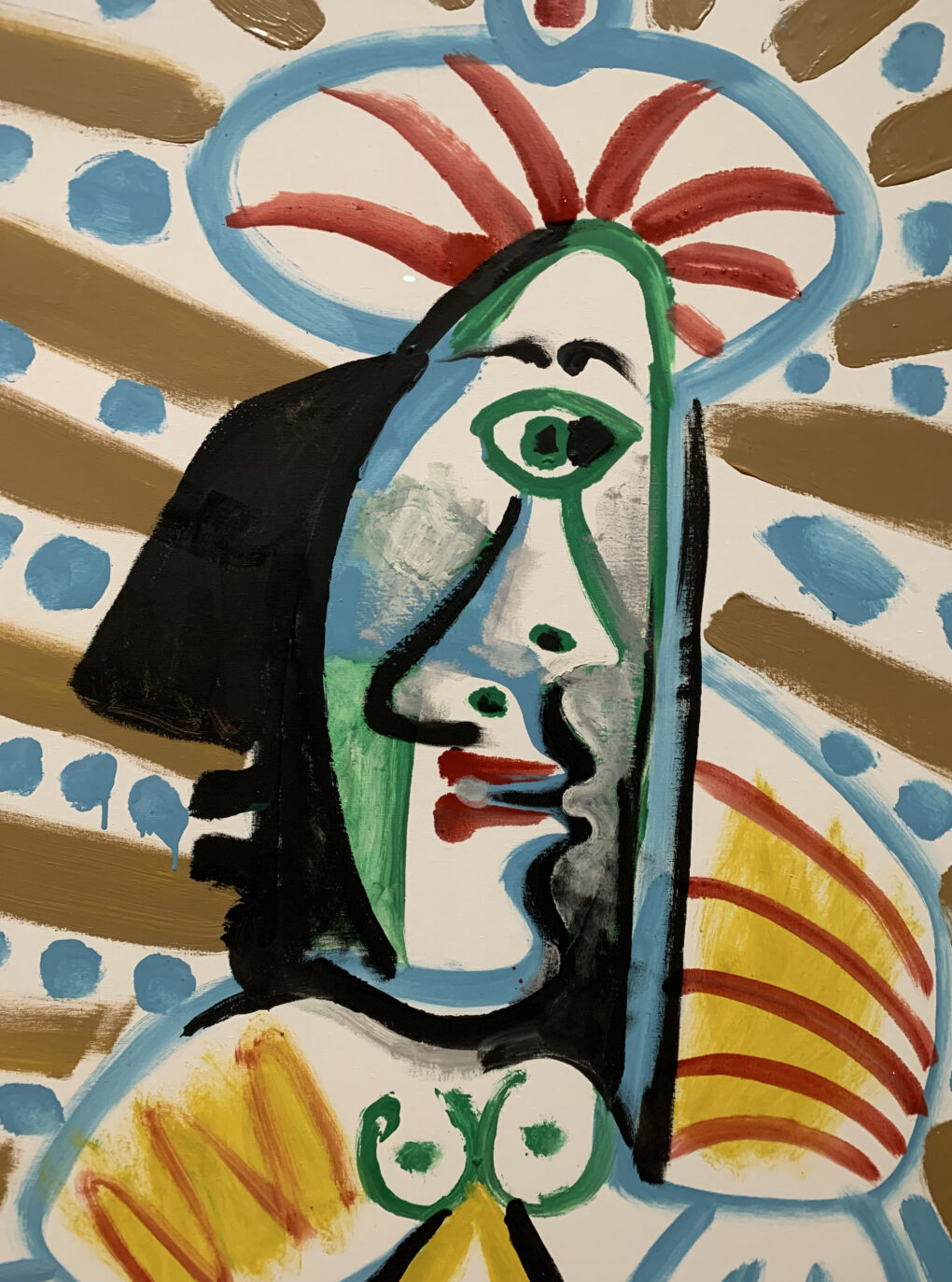 PICASSO 　女の半身像