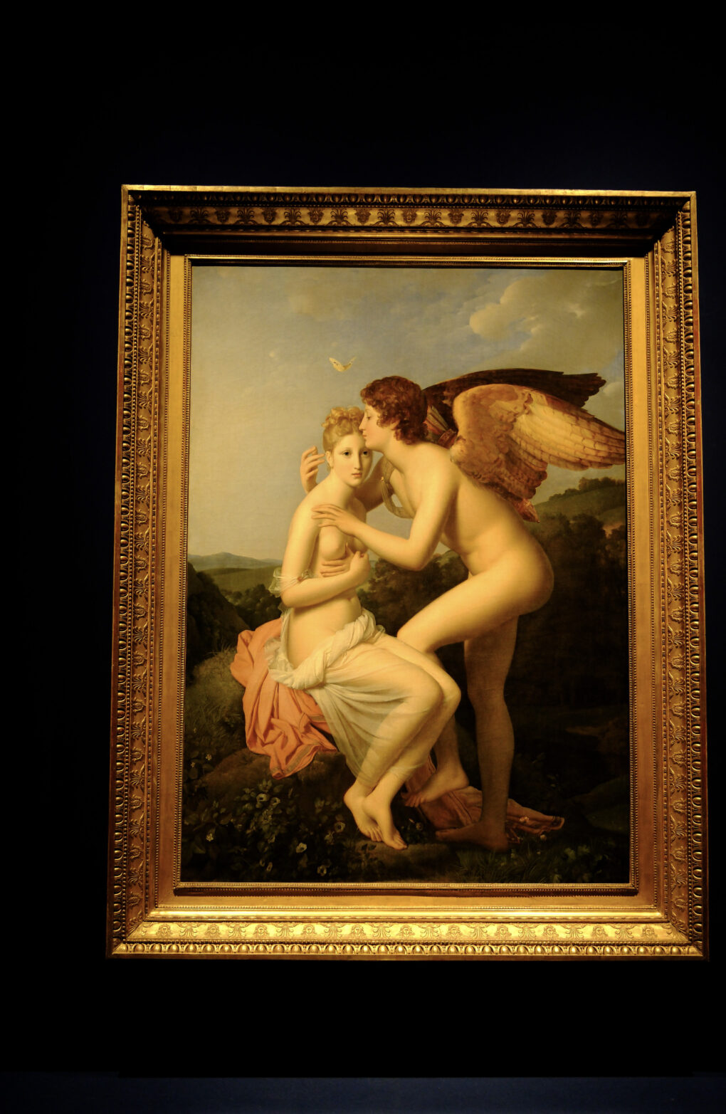 フランソワ・ジェラール　《アモルとプシュケ》、または《アモルの最初のキスを受けるプシュケ》
