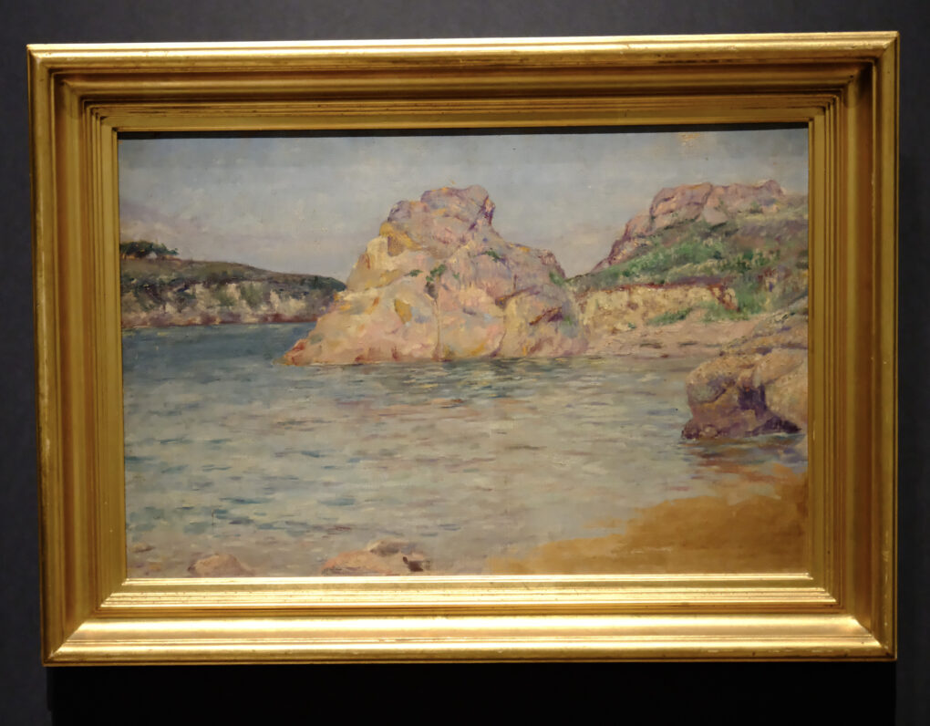 久米桂一郎　《プレハ島》  1891年　油彩、カンヴァス　個人蔵