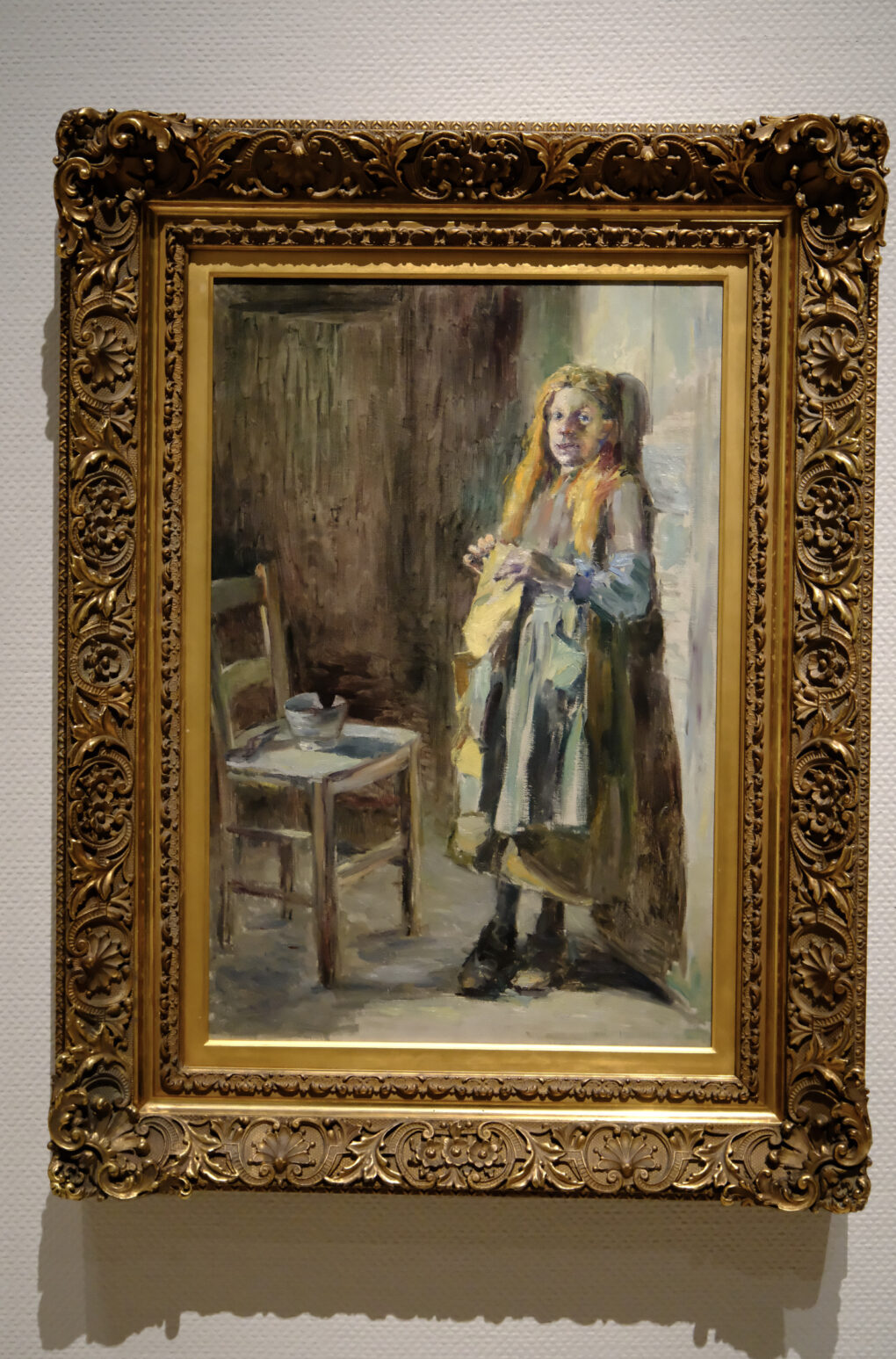 黒田清輝　《プレハの少女》  1891年　  油彩、カンヴァス　石橋財団アーティゾン美術館