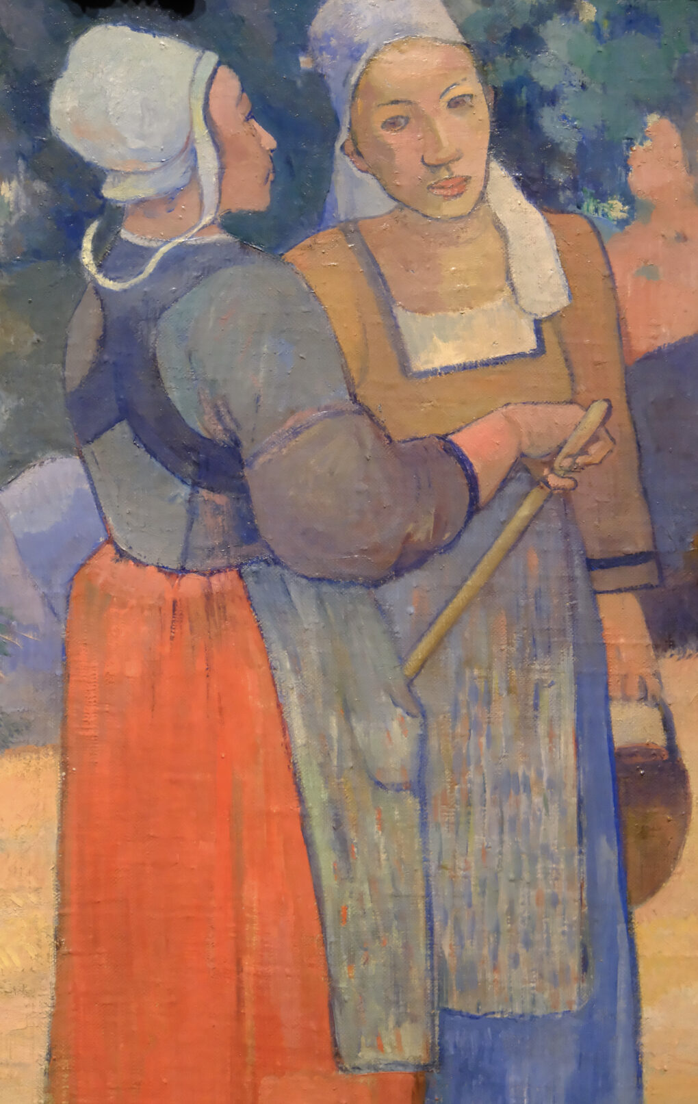 ポール・ゴーガン　《ブルターニュの農夫たち》  1894年　  油彩、カンヴァス　オルセー美術館（パリ）