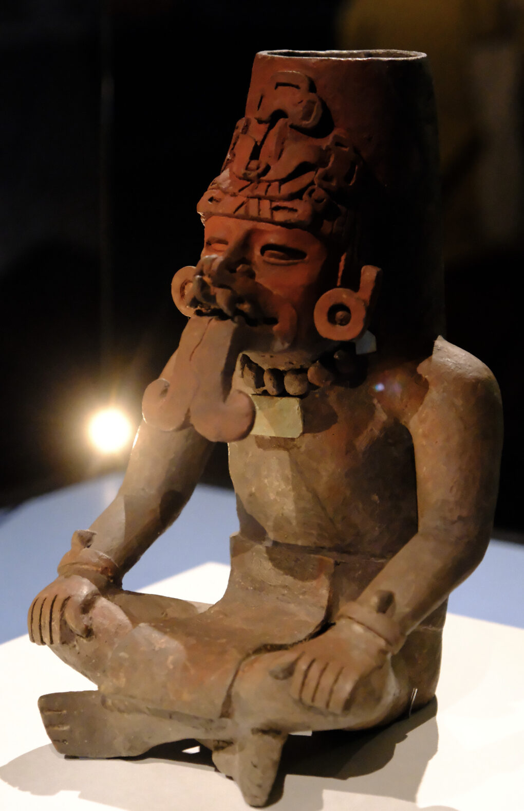 人形骨壷　サポテカ文明　450〜５50年　テオティワカン、オアハカ地区出土