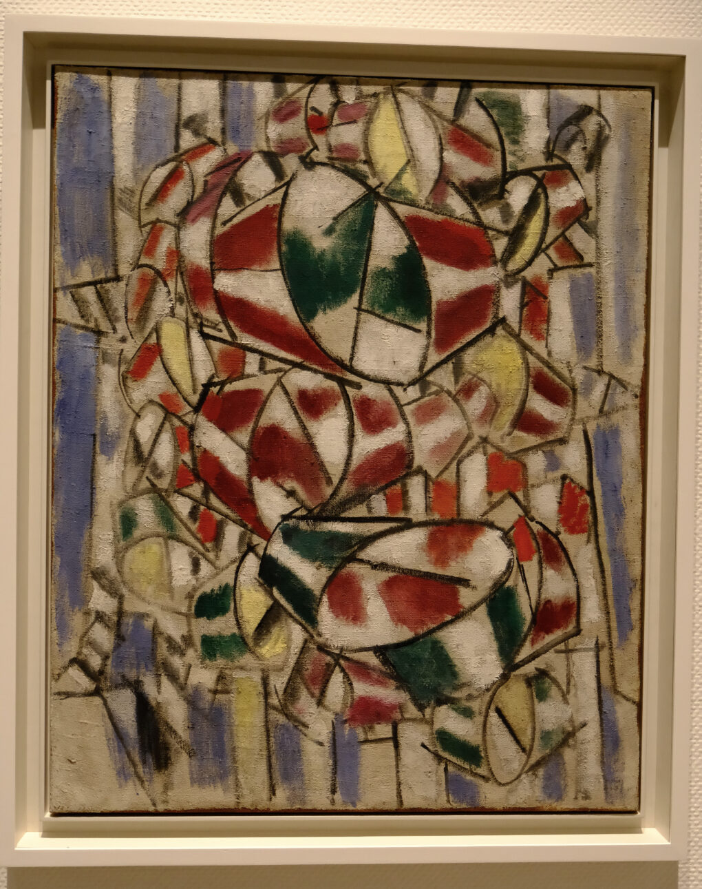 キュビスム展　フェルナン・レジェ　形態のコントラスト　1913年　ポンピドゥーセンター
