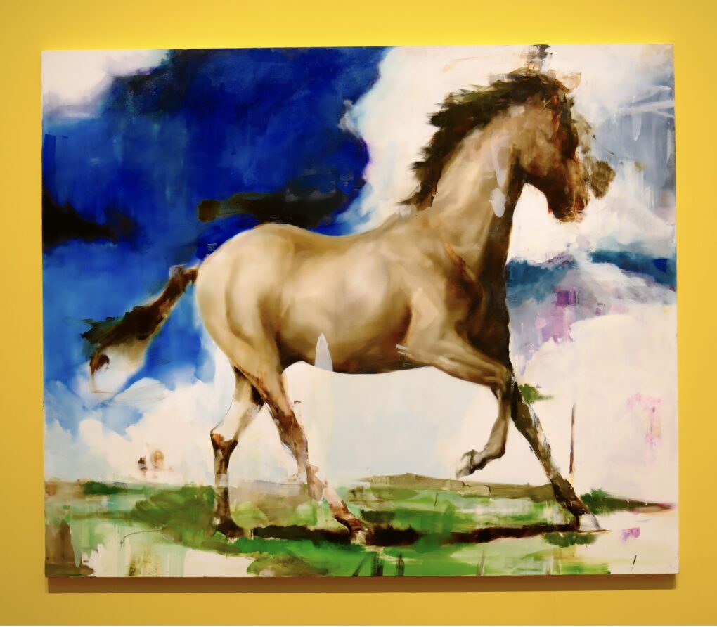 井田幸昌展　    夢の中の馬   2015    京セラ美術館